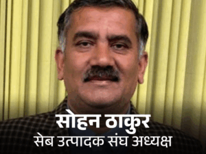 केंद्र ने सेब पर मिनिमम-इम्पोर्ट प्राइस नहीं बढ़ाया:राज्यसभा में कॉमर्स-इंडस्ट्री मिनिस्टरी का जवाब; कांग्रेस-माकपा के निशाने पर चेतन बरागटा, झूठ बोलने में नंबर-वन बताया