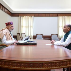 हिमाचल के पूर्व CM प्रधानमंत्री से मिले:जयराम बोले- अकेले सराज विधानसभा में 1000 करोड़ का नुकसान; एरिया स्पेसिफिक राहत पैकेज की मांग