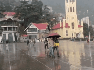 7 जिलों में बारिश का यलो अलर्ट:कल से कमजोर पड़ेगा मानसून, सितंबर में 133% ज्यादा बरसे बादल