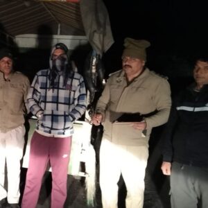 कांगड़ा में 100 पेटियां अवैध शराब जब्त:एक आरोपी गिरफ्तार; गाड़ी में रखकर ले जा रहा था, चेकिंग में पकड़ा गया