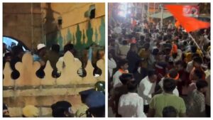 VIDEO: बागलकोट में सांप्रदायिक तनाव, पत्थरबाजी के बाद हिंदू कार्यकर्ताओं ने मस्जिद के पास ठेलों में आग लगाई​on February 20, 2026 at 2:36 am