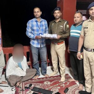 ऊना में पुलिस ने चिट्टे के साथ एक को पकड़ा:गुप्त सूचना पर पुलिस स्पेशल यूनिट की छापेमारी, तस्कर के लिंक की हो रही जांच