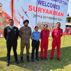 सुजानपुर में दो दिवसीय एयर शो कल से:चार सूर्य किरण विमानों ने की क्षेत्र की मैपिंग, CM सुक्खू, सांसद अनुराग ठाकुर करेंगे शिरकत