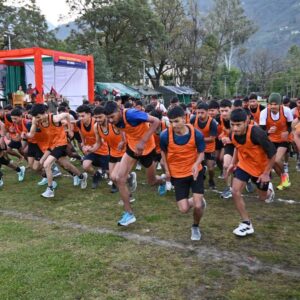 मंडी में अग्निवीर भर्ती रैली में युवाओं में दिखा उत्साह:239 अभ्यर्थी अब तक दौड़ में सफल, 2959 युवक ले रहे भर्ती में हिस्सा