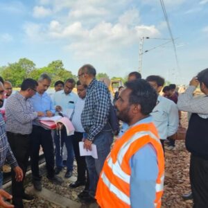 दौलतपुर चौक-करतोली सेक्शन पर जल्द दौड़ेगी ट्रेनें:लोको ट्रायल सफल, अधिकारियों ने किया निरीक्षण, हिमाचल को पंजाब से जोड़ती रेल लाइन