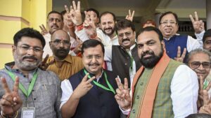 Rajya Sabha Election Results 2026 LIVE: बिहार में महागठबंधन को बड़ा झटका, पांचों सीटों पर NDA उम्मीदवारों की जीत तय​on March 16, 2026 at 10:47 am