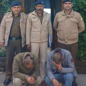 शिमला में दो नशा तस्कर गिरफ्तार:चरस बरामद, NDPS एक्ट के तहत केस दर्ज, बालूगंज थाना पुलिस की कार्रवाई
