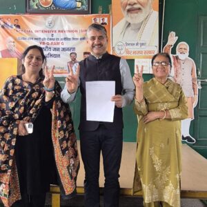 कांगड़ा नगर परिषद चुनाव, BJP के 2 प्रत्याशी घोषित:विधायक पवन काजल ने जारी की दूसरी लिस्ट; शिक्षित व अनुभवी चेहरों पर लगाया दांव