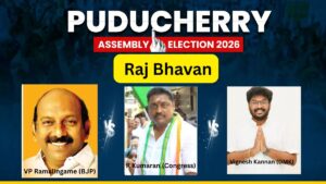 Puducherry Assembly Election 2026: राजभवन विधानसभा सीट पर भाजपा, कांग्रेस और डीएमके में कांटे की टक्कर​on April 3, 2026 at 6:30 am