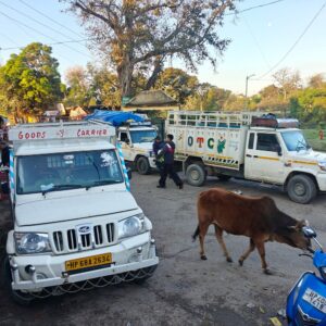 कांगड़ा में अनिश्चितकालीन हड़ताल पर ट्रांसपोर्टर:ऑटोमेटेड टेस्टिंग स्टेशन का विरोध, बस-ट्रक के पहिए रहेंगे जाम, निजी स्कूलों ने की छुट्टी