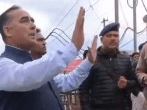 शिमला की सड़कों पर हाई वोल्टेज ड्रामा::पुलिस ने कांग्रेस नेता को रोका, युद्धवीर बोले- ‘मुझे अगवा करने की कोशिश’