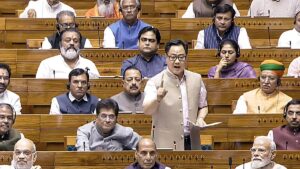 Women’s Reservation Bill LIVE Update: ‘महिलाओं का हक छीनकर जश्न मनाना घोर पाप’, रिजिजू ने विपक्ष पर बोला बड़ा हमला​on April 18, 2026 at 6:19 am