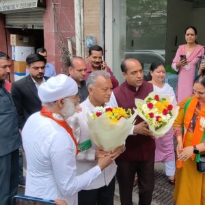 जयराम ठाकुर का CM सुक्खू पर हमला:कहा- जिस EVM से हिमाचल में सत्ता मिली, उसी पर सवाल क्यों; भ्रामक बयान देने का लगाया आरोप