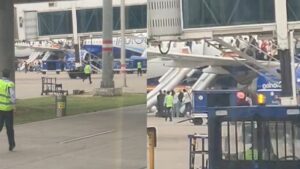 IndiGo फ्लाइट के अंदर हुआ धमाका, चारों ओर फैला धुआं, 198 यात्री थे सवार, इमर्जेंसी गेट से निकाले गए पैसेंजर्स-VIDEO​on May 5, 2026 at 12:06 pm