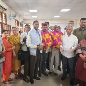 मंडी सदर पंचायत समिति पर भाजपा की जीत:नारायण सिंह अध्यक्ष-चूड़ामणि निर्विरोध उपाध्यक्ष निर्वाचित; एसडीएम ने दिलाई शपथ
