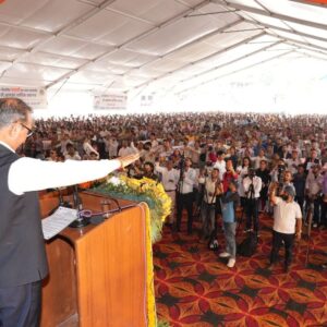 CM सुक्खू बोले-चिट्टा माफिया को सीधे जेल भेजेंगे:कांगड़ा में पंचायत प्रधानों-उपप्रधानों का शपथ समारोह; कहा-हिमाचल 5 साल में बनेगा आत्मनिर्भर