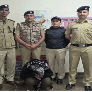 मनाली में किराए के मकान पर पुलिस की रेड:महिला के पास से 15.24 ग्राम हेरोइन बरामद, पंजाब निवासी आरोपी गिरफ्तार