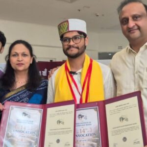 मंडी IIT के दीक्षांत समारोह में वायुन को प्रेजिडेंट गोल्ड:643 विद्यार्थियों को डिग्रियां मिली; 321 बीटेक स्टूडेंट को एक साथ स्नातक उपाधि