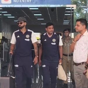 टीम इंडिया कांगड़ा के गग्गल एयरपोर्ट पहुंची:13 जून को अफगानिस्तान के साथ होगा पहला वनडे; पुलिस ने सुरक्षा के पुख्ता इंतजाम किए