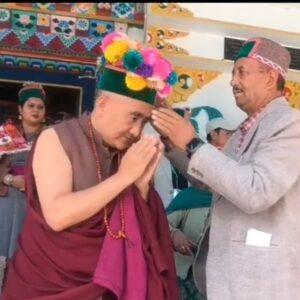 हिमाचल CM सुक्खू का किन्नौर दौरा रद:खराब मौसम से हेलीकॉप्टर ने नहीं भरी उड़ान; राज्यस्तरीय गुरु संज्ञास मेला संपन्न