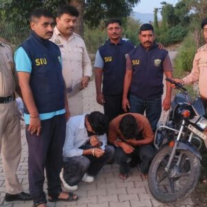 ऊना में चिट्टे सहित पंजाब के 2 युवक अरेस्ट:नशा तस्करों के खिलाफ पुलिस का एक्शन; 10.29 ग्राम नशीला पदार्थ किया बरामद