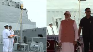 INS अग्रय, INS संशोधक और INS दूनागिरी युद्धपोत को पीएम मोदी ने नौसेना में किया शामिल, समुद्री रक्षा को मिली नई धार​on June 21, 2026 at 3:22 am