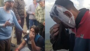 तुंगनाथ धाम में युवक ने खच्चरवाले का सिर फोड़ा, खून देख भड़के स्थानीय लोग, कहा- ‘ऐसे पर्यटकों की एंट्री बंद हो’​on June 8, 2026 at 8:18 am