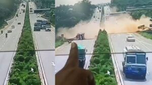किसी फिल्मी सीन से कम नहीं है ये एक्सीडेंट, आपस में कई गाड़ियां टकराईं; VIDEO आया सामने​on June 16, 2026 at 1:58 pm