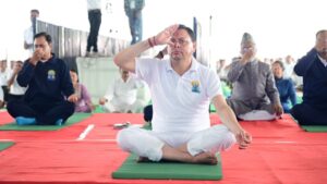 अंतर्राष्ट्रीय योग दिवस पर CM धामी ने किया योगाभ्यास, योग को दैनिक जीवन का हिस्सा बनाने का किया आह्वान​on June 21, 2026 at 2:33 pm