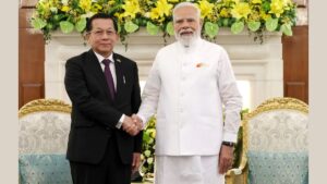 म्यांमार के राष्ट्रपति ने PM मोदी से की मुलाकात, साझा विकास लक्ष्यों पर हुई चर्चा​on June 1, 2026 at 8:41 am