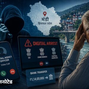 हिमाचल में रिटायर अधिकारी से 1.14 करोड़ की ठगी:डिजिटल अरेस्ट करके धमकाया, वेरीफिकेशन और सिक्योरिटी को पैसा ट्रांसफर करने को कहा