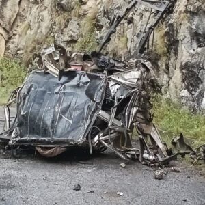 किन्नौर में सड़क हादसे में 2 घायल:गंभीर हालत में रामपुर अस्पताल रेफर; बड़ा काम्बा संपर्क मार्ग पर हादसा