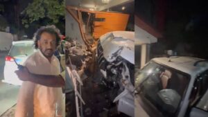 हैदराबाद में तेलुगु एक्टर धर्मा के घर में घुसी बेकाबू कार, शराब के नशे में धुत ड्राइवर हिरासत में​on July 10, 2026 at 11:59 am
