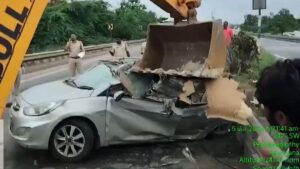 तेलंगाना में बस की टक्कर से कार सवार 4 लोगों की मौत, एक घायल​on July 5, 2026 at 8:29 am