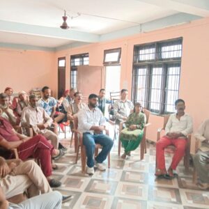 रामपुर परियोजना प्रभावित किसानों का प्रदर्शन:रॉयल्टी व मुआवजे की मांग को लेकर 25 अगस्त को निरमंड में SDM कार्यालय में जताएंगे रोष