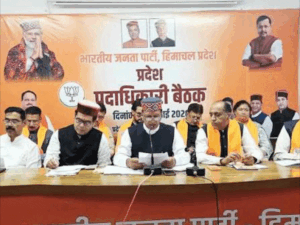 हिमाचल में भाजपा विधायक दल की मीटिंग आज:सरकार के खिलाफ आंदोलन का रोडमैप तय होगा; विधानसभा सत्र में सत्तापक्ष को घेरने की बनेगी रणनीति