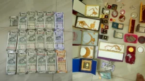 रिश्वत लेते रंगे हाथ पकड़ा गया जिला श्रम अधिकारी, छापेमारी हुई तो निकले नोटों के बंडल और गहनों के ढ़ेर, देखें Video​on August 31, 2026 at 5:48 am