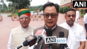 छात्र आंदोलन पर संसद में होगी चर्चा, सरकार तैयार, रिजिजू बोले-‘विपक्ष को सुनना होगा, गृह मंत्री देंगे जवाब’​on August 10, 2026 at 8:35 am