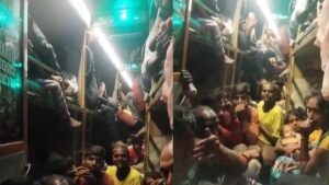 30 सवारी की बस में बैठा दिए 168 यात्री, अंदर की हालत देखकर आप भी हो जाएंगे हैरान, Video​on August 13, 2026 at 12:42 pm