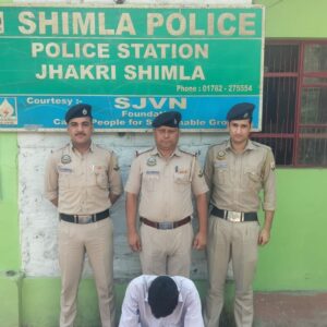 रामपुर में चिट्टे सहित 4 आरोपी अरेस्ट:पुलिस का ड्रग्स के खिलाफ अभियान में एक्शन; 34.31 ग्राम नशे की खेप बरामद