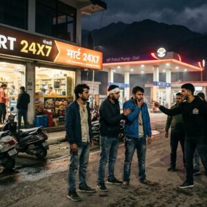 धर्मशाला में 4 दोस्तों को 7-8 युवकों ने पीटा:24/7 स्टोर के पास राशन लेने गए थे, आरोपियों ने जान से मारने की धमकी दी