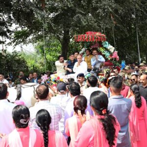 CM सुक्खू बोले-प्रकाश चौधरी की हार लोगों की गलती:कहा-BJP ने हिमाचल के हितों की आवाज नहीं उठाई; कैंसर केयर सेंटर का किया उद्घाटन