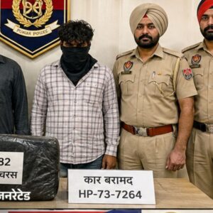 पठानकोट में चरस-ड्रग मनी समेत 3 गिरफ्तार:2 व्यक्ति चंबा से करने आए थे तस्करी, सुजानपुर का एक युवक भी काबू