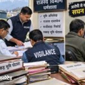 रक्कड़ भूमि घोटाले के आरोपी से साढ़े 8 घंटे पूछताछ:तत्कालीन तहसीलदार समेत 8 लोगों पर FIR; विजिलेंस को जमीन के रिकॉर्ड में हेराफेरी का शक