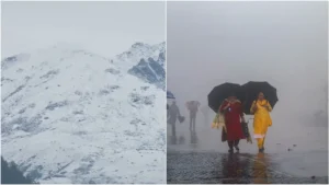 पहाड़ी इलाकों में सितंबर के महीने में दिसंबर जैसी बर्फबारी, जानिए दिल्ली, यूपी और बिहार में 2 दिन कैसा रहेगा मौसम​on September 17, 2026 at 6:20 pm