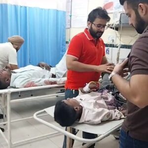 ऊना में बाइक कार्ट पलटने से दादी-पोते की मौत:6 अन्य घायल, ब्रेक फेल होने से हादसा; पीरनिगाह मंदिर से दर्शन कर लौट रहे थे