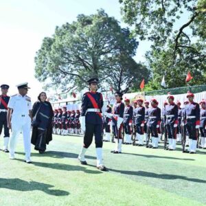 नौसेना प्रमुख बोले-शहीद खेत्रपाल का जीवन प्रेरणादायक:हिमाचल के कसौली पहुंचे स्वामीनाथन; कहा-विपरीत परिस्थितियों में भी लक्ष्य पर रहें अडिग