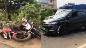 सिर पर भूत सवार! कार से लोगों को कुचलने की कोशिश, CCTV में कैद हुई खौफनाक घटना​on October 12, 2026 at 4:12 pm