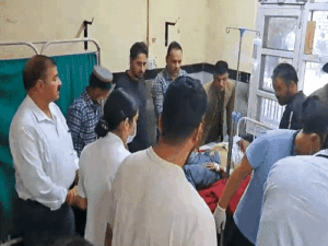 शिमला में HRTC बस पलटी, एक की मौत:15 यात्री घायल; रामपुर-सनेई सड़क पर हादसा, सड़क से 50 मीटर नीचे पलटी, गोशाला के पीछे रुकी