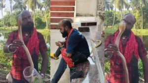रीलबाजी के चक्कर में सांप के साथ खिलवाड़ पड़ा भारी, कोबरा ने युवक को कई जगहों पर डसा, हुई दर्दनाक मौत​on October 10, 2026 at 4:35 pm